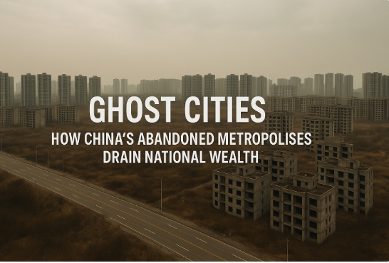 مدن الأشباح: كيف تستنزف المدن الصينية المهجورة الثروة الوطنية